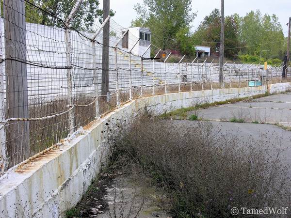 Standish Speedway (Standish Raceway) - Oct 2007 Stands (newer photo)